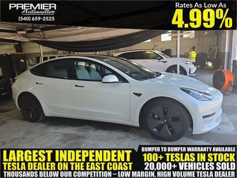 Used 2021 Tesla Model 3 Standard Range Plus RWD image 1
