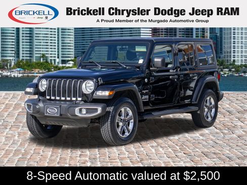 Used 2021 Jeep Wrangler Unlimited Sahara image 1