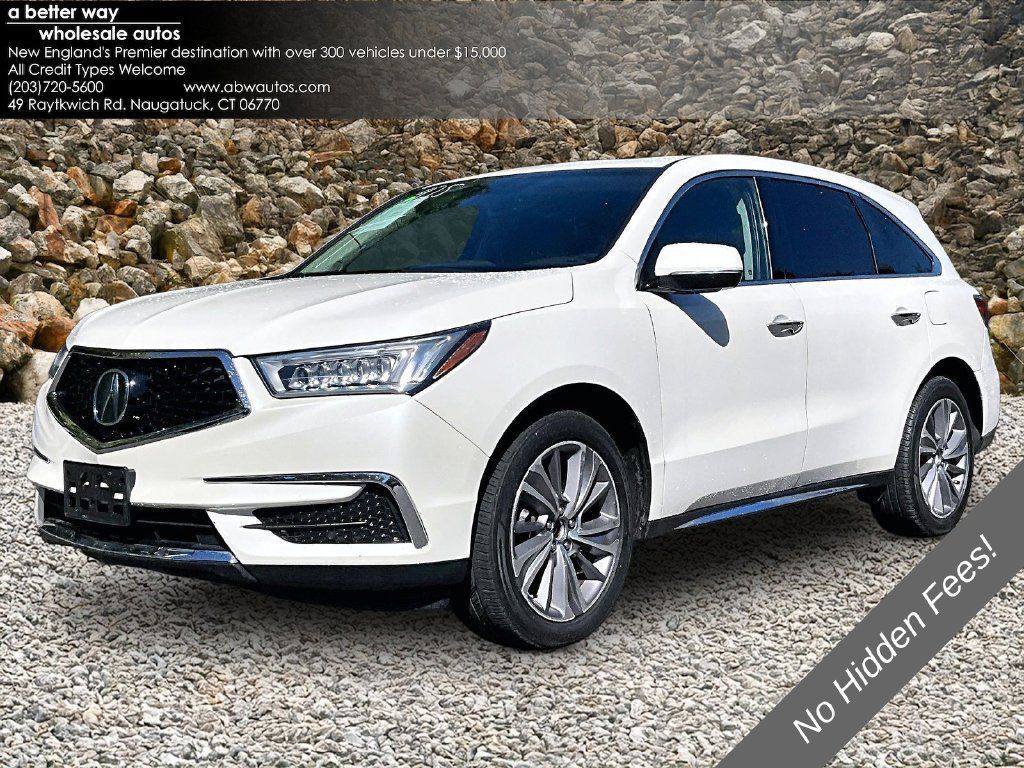 Used 2017 Acura MDX w/ Technology Package AWD/4WD image 1