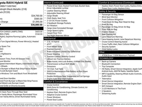 New 2026 Toyota RAV4 SE FWD image 16
