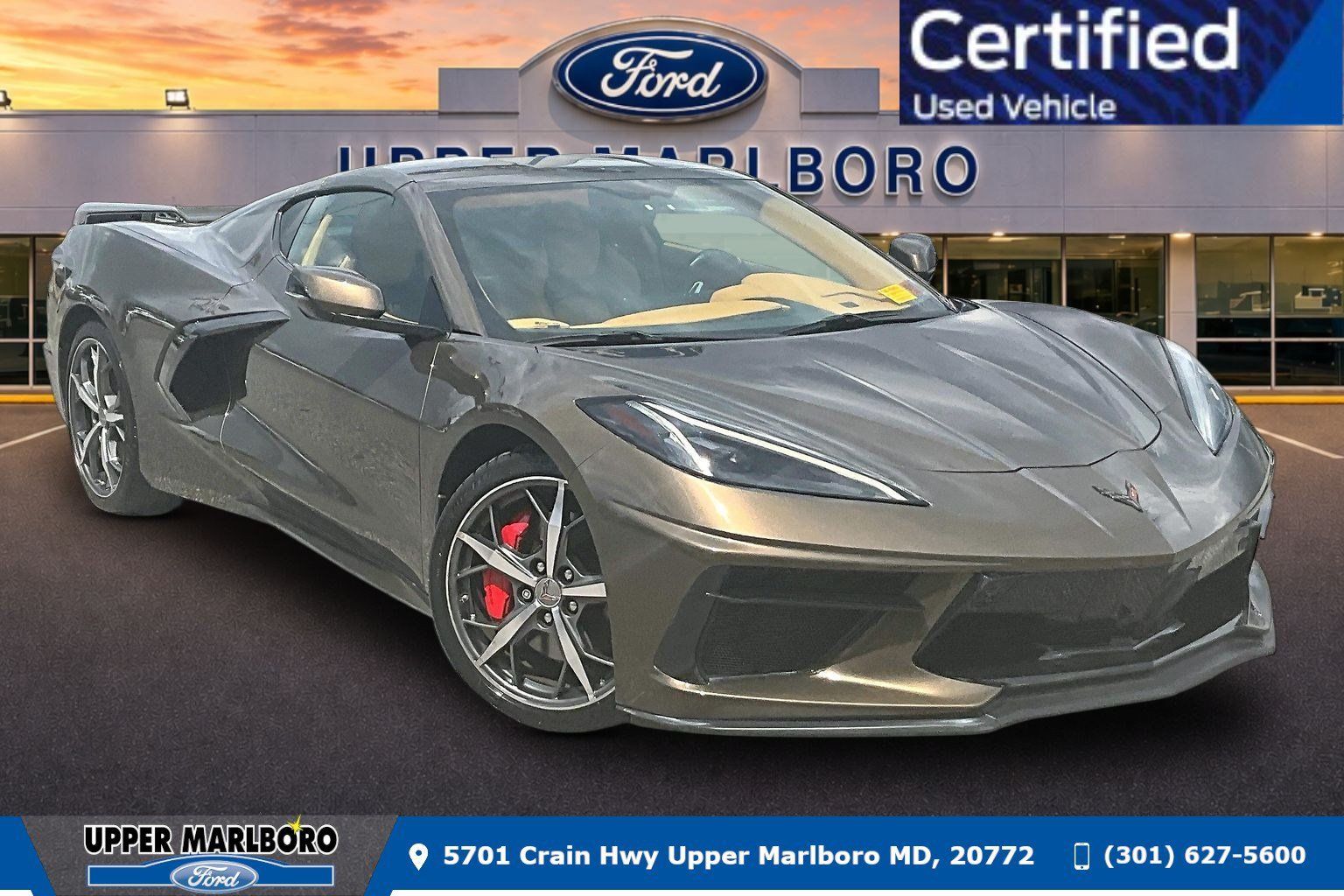 Used 2020 Chevrolet Corvette C8 for Sale in Beltsville, MD