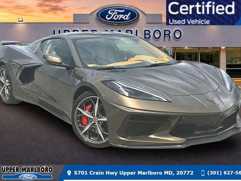 Used 2020 Chevrolet Corvette Stingray Premium Cpe w/ 3LT Preferred Equipment Group RWD image 1