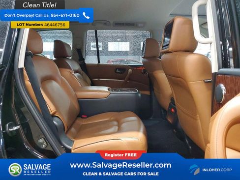 Used 2017 Nissan Armada Platinum w/ Captain Seat Package AWD/4WD image 15