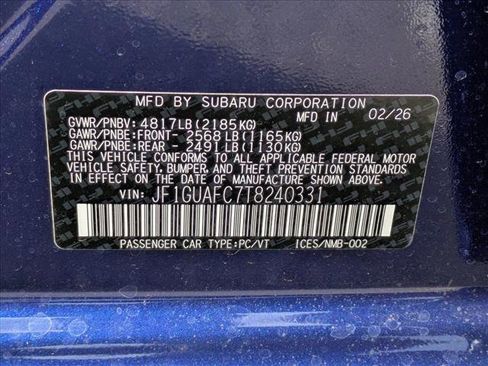 New 2026 Subaru Impreza 2.0i Sport AWD/4WD image 19