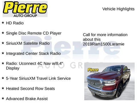 Used 2019 RAM 1500 Laramie AWD/4WD image 4