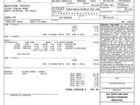 Certified 2024 Toyota RAV4 XSE w/ Weather Package AWD/4WD image 24