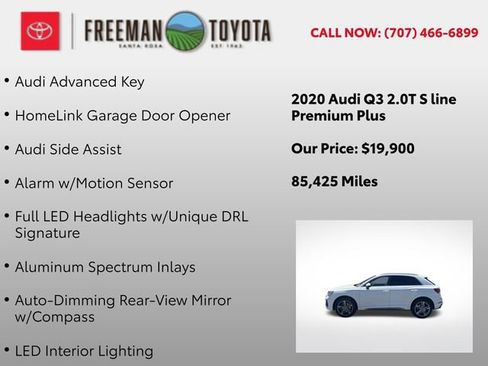 Used 2020 Audi Q3 2.0T Premium Plus w/ Premium Plus Package AWD/4WD image 12