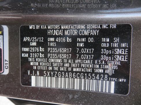 Used 2012 Hyundai Santa Fe GLS FWD image 38
