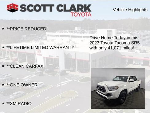 Used 2023 Toyota Tacoma SR5 w/ Technology Package RWD image 12