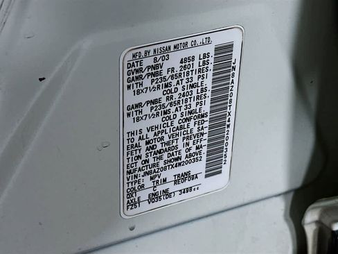 Used 2004 Nissan Murano SL image 21