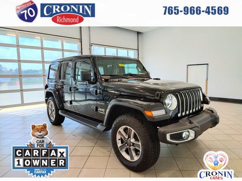Used 2020 Jeep Wrangler Unlimited Sahara AWD/4WD image 1