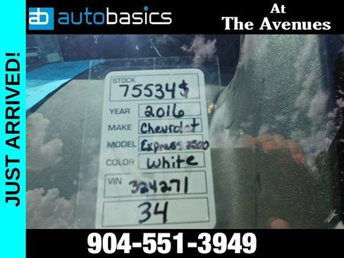 Used 2016 Chevrolet Express 2500 RWD image 20