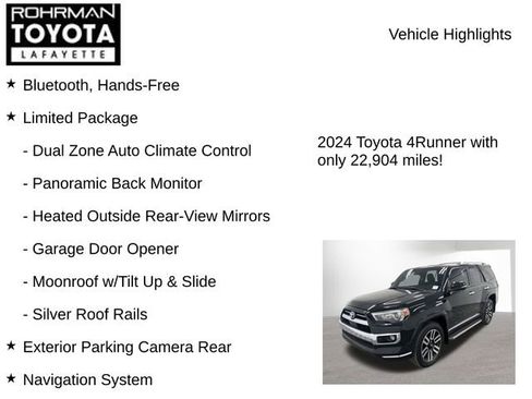 Used 2024 Toyota 4Runner Limited image 7