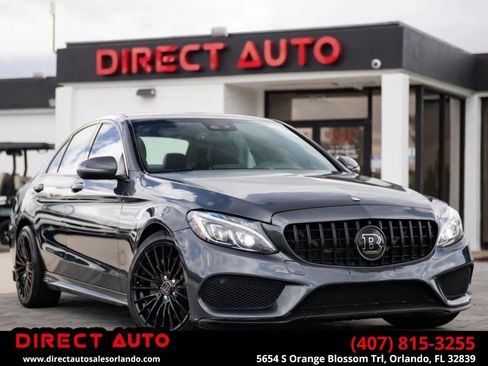Used 2016 Mercedes-Benz C 300 4MATIC Sedan w/ Interior Package image 1