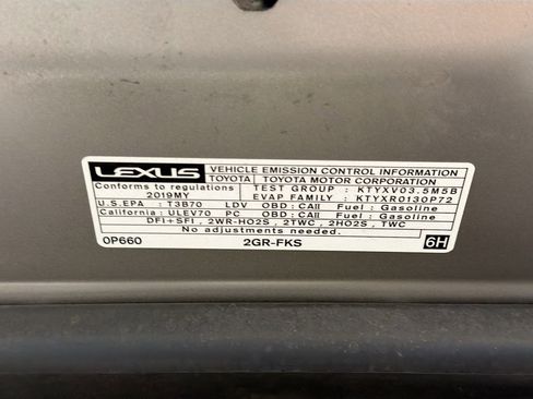 Used 2019 Lexus ES 350 Luxury image 18