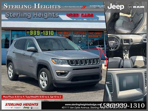 Used 2019 Jeep Compass Latitude w/ Cold Weather Group AWD/4WD image 1