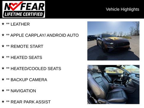 Used 2019 Ford Mustang GT Premium w/ GT Performance Package image 2