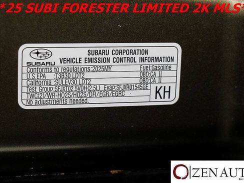 Used 2025 Subaru Forester Limited w/ Popular Package #1 AWD/4WD image 57
