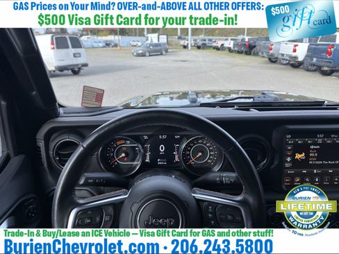 Used 2021 Jeep Gladiator Overland AWD/4WD image 13