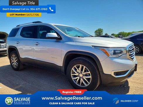 Used 2019 GMC Acadia SLE w/ Driver Alert Package I AWD/4WD image 5
