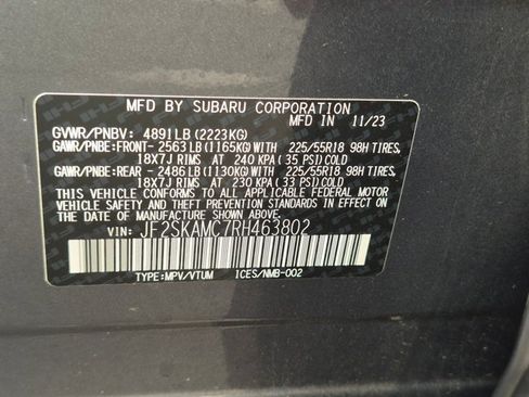 Used 2024 Subaru Forester Touring w/ Pop Package 2 AWD/4WD image 15