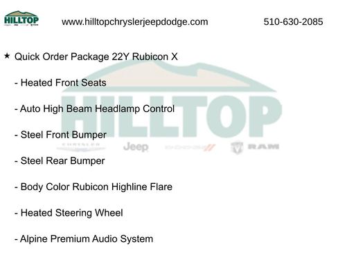 New 2026 Jeep Wrangler Unlimited Rubicon image 10