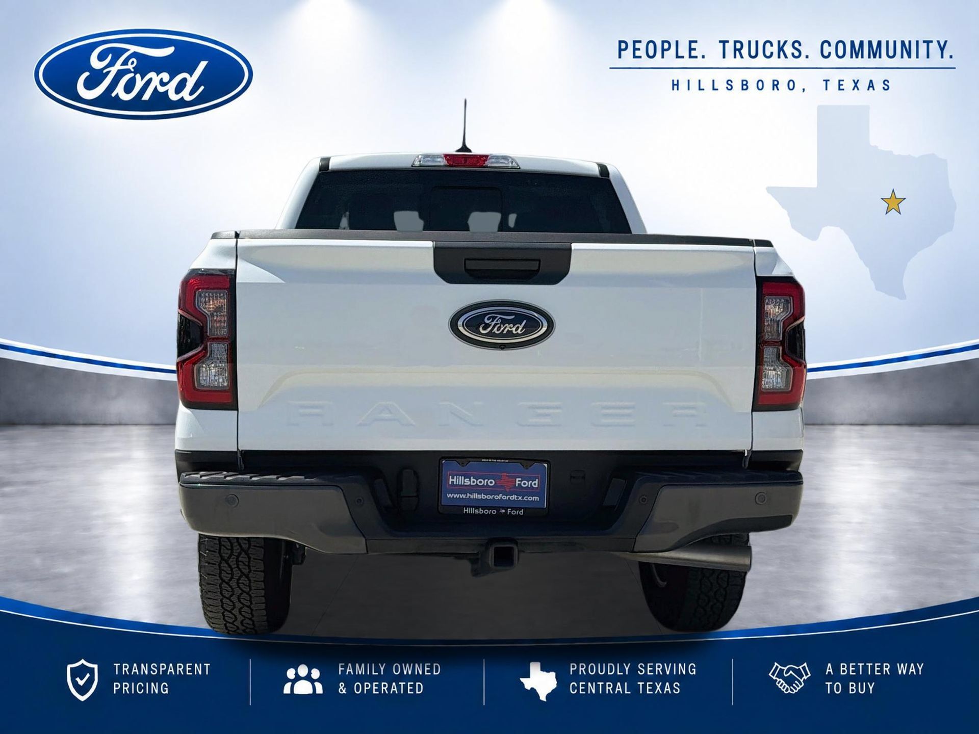 Used 2025 Ford Ranger XLT w/ Trailer Tow Package RWD image 6