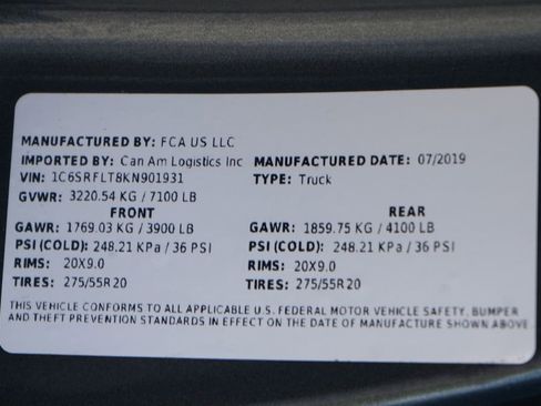 Used 2019 RAM 1500 Sport image 48