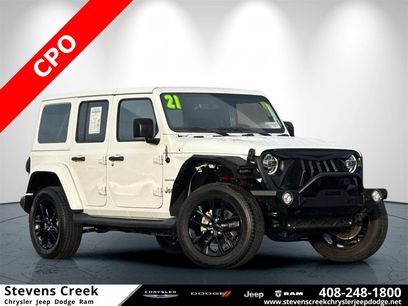 Used 2021 Jeep Wrangler Unlimited Sahara 4xe w/ Cold Weather Group