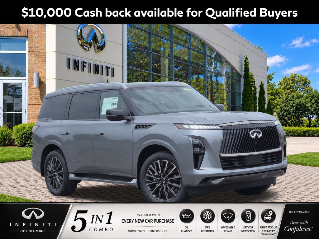 New 2026 INFINITI QX80 Autograph w/ Premium Cargo Package AWD/4WD 360° Tour
