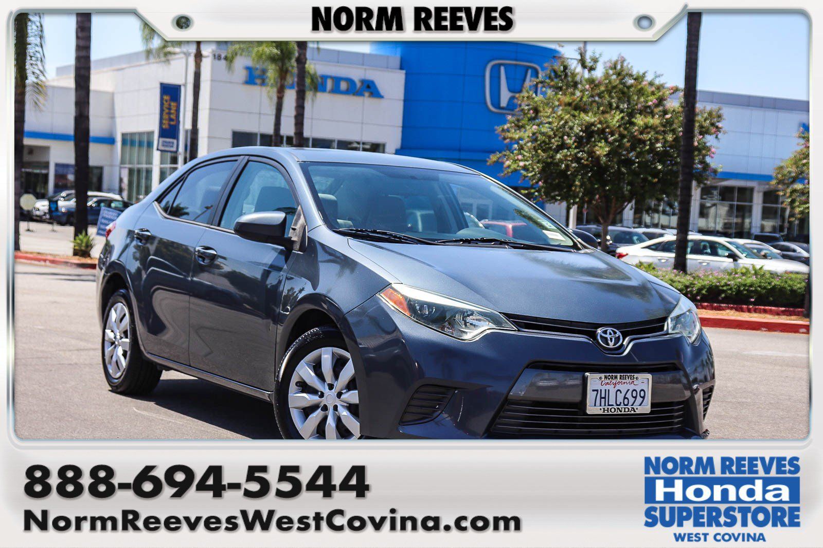 Used 2015 Toyota Corolla LE FWD 360° Tour