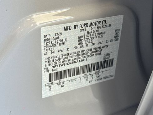 Used 2025 Ford Maverick XL w/ Equipment Group 101A AWD/4WD image 25