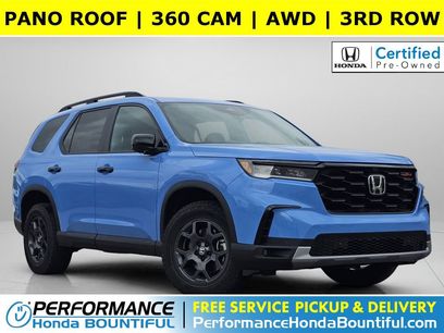 Certified 2025 Honda Pilot TrailSport