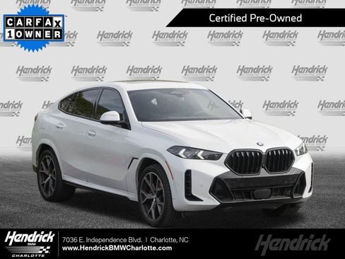 Certified 2025 BMW X6 xDrive40i w/ Climate Comfort Package image 1