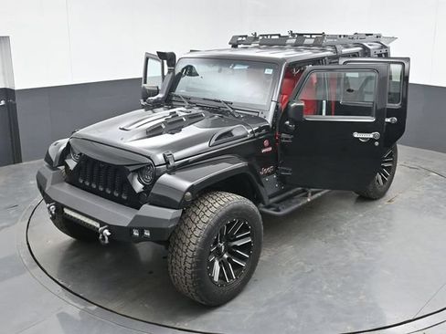 Used 2016 Jeep Wrangler Unlimited Sahara w/ Max Tow Package AWD/4WD image 50