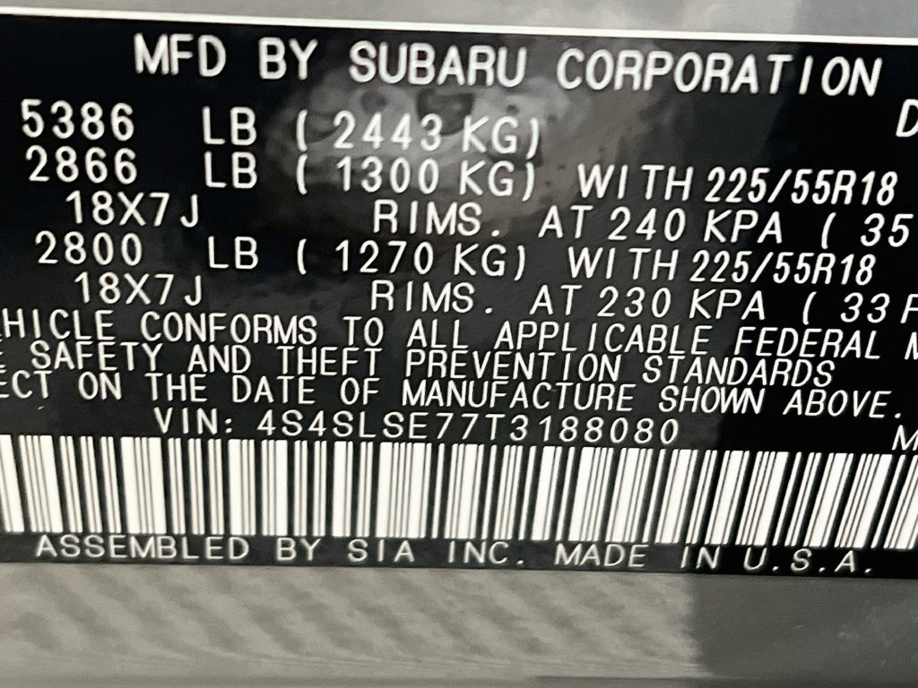 New 2026 Subaru Forester Touring AWD/4WD image 24