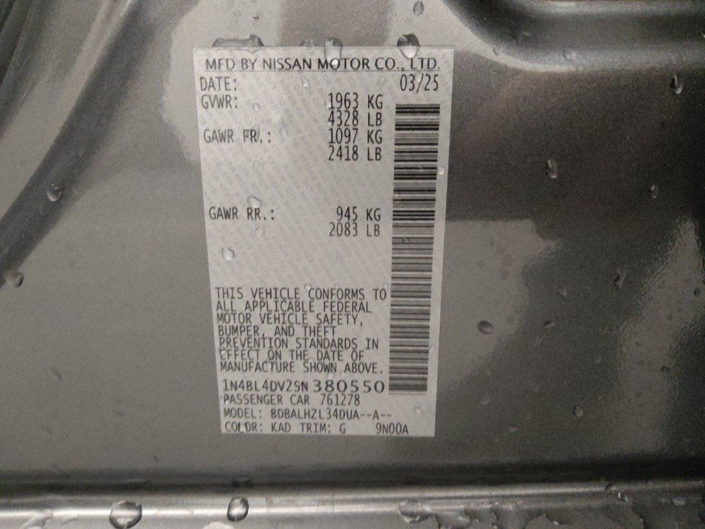 Used 2025 Nissan Altima 2.5 SV FWD image 33