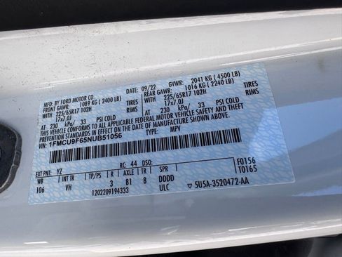 Used 2022 Ford Escape S image 20