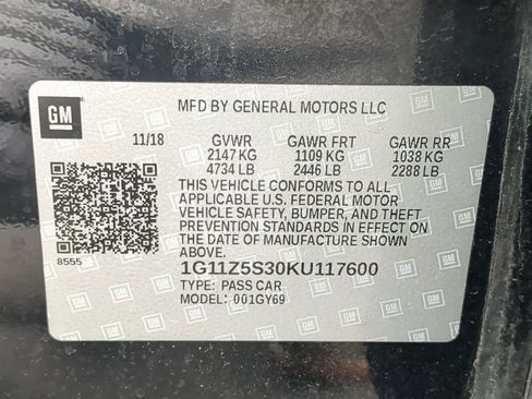 Used 2019 Chevrolet Impala LT image 36