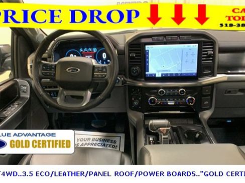 Certified 2023 Ford F150 Lariat w/ Equipment Group 502A High image 29