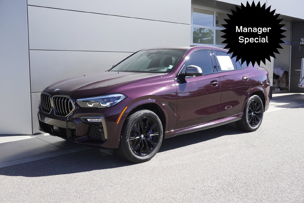 Used 2021 BMW X6 M50i AWD/4WD image 3
