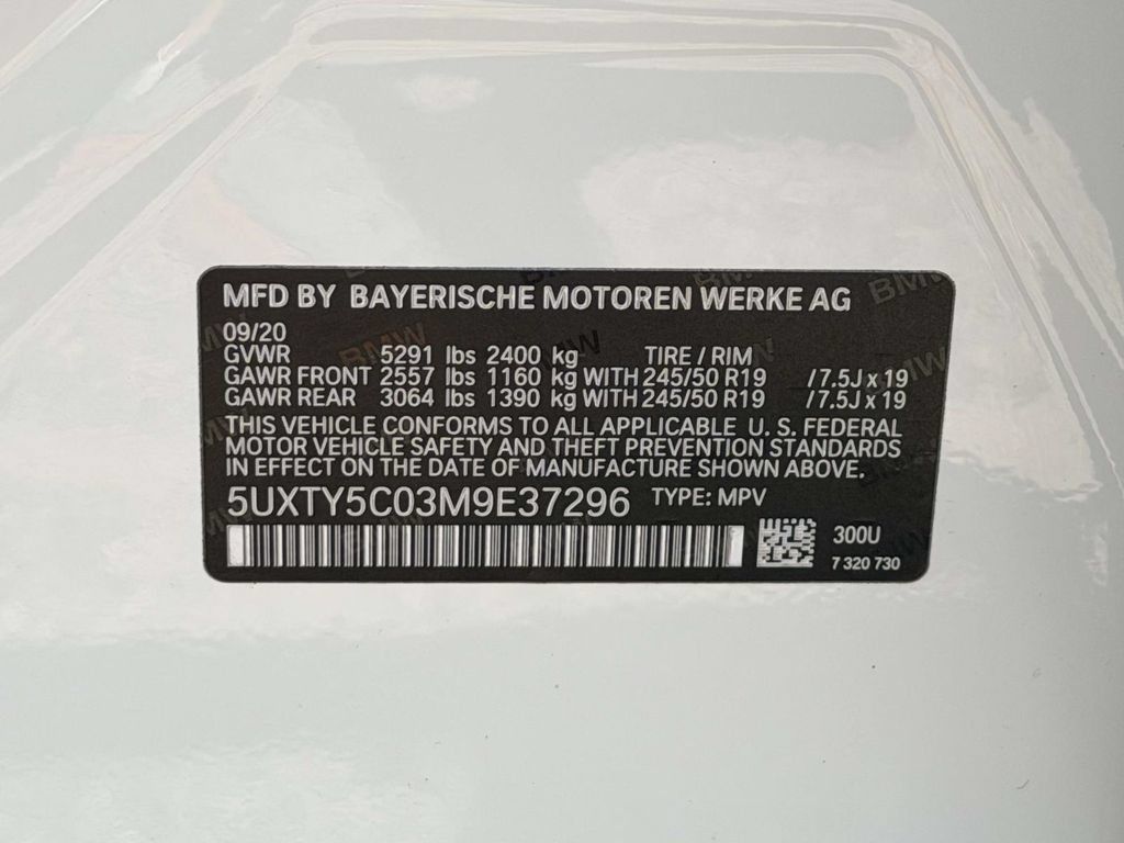 Used 2021 BMW X3 xDrive30i w/ Convenience Package AWD/4WD image 27