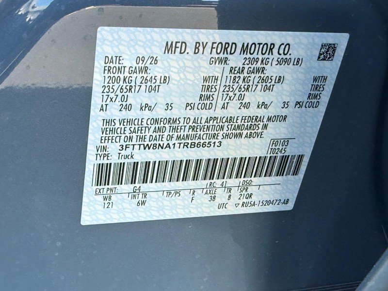 New 2026 Ford Maverick Tremor AWD/4WD image 33