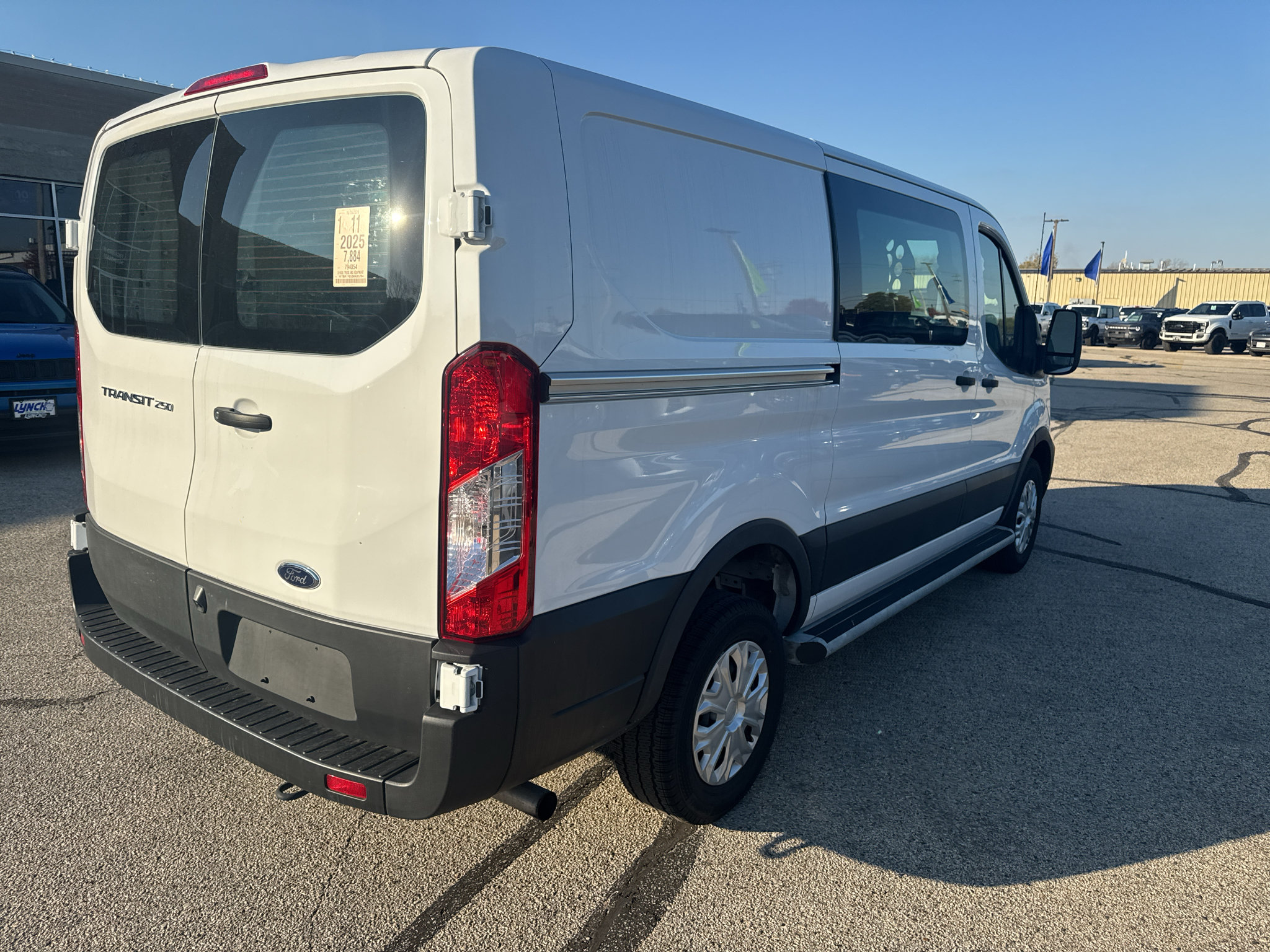 Certified 2025 Ford Transit 250 Low Roof w/ Exterior Upgrade Package RWD image 5