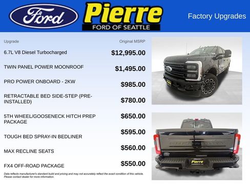 New 2025 Ford F350 Platinum image 13