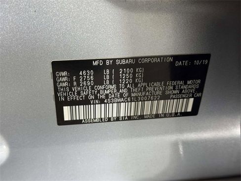 Used 2020 Subaru Legacy Premium image 16