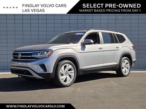 Used 2021 Volkswagen Atlas SE w/ Panoramic Sunroof Package FWD image 1