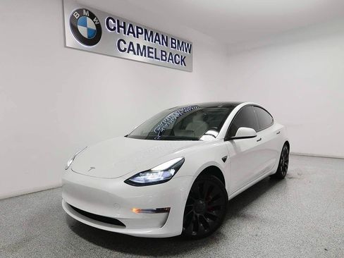 Used 2022 Tesla Model 3 Performance AWD/4WD image 1
