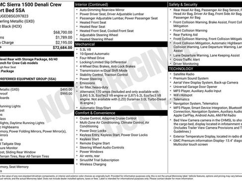Used 2025 GMC Sierra 1500 Denali AWD/4WD image 43