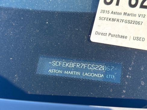 Used 2015 Aston Martin V12 Vantage S image 2